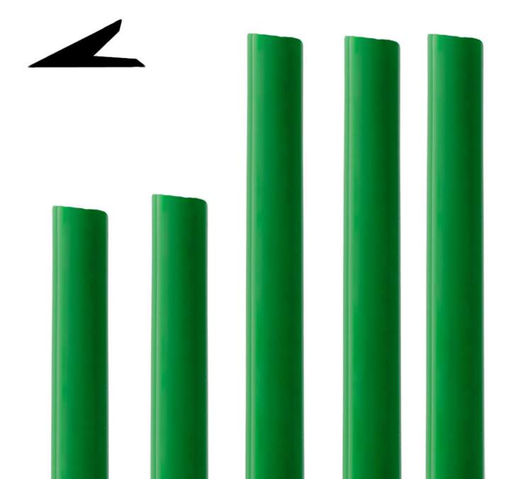 FINISHING LINES (green 2/3 hard) 2,00 x 1,00mm